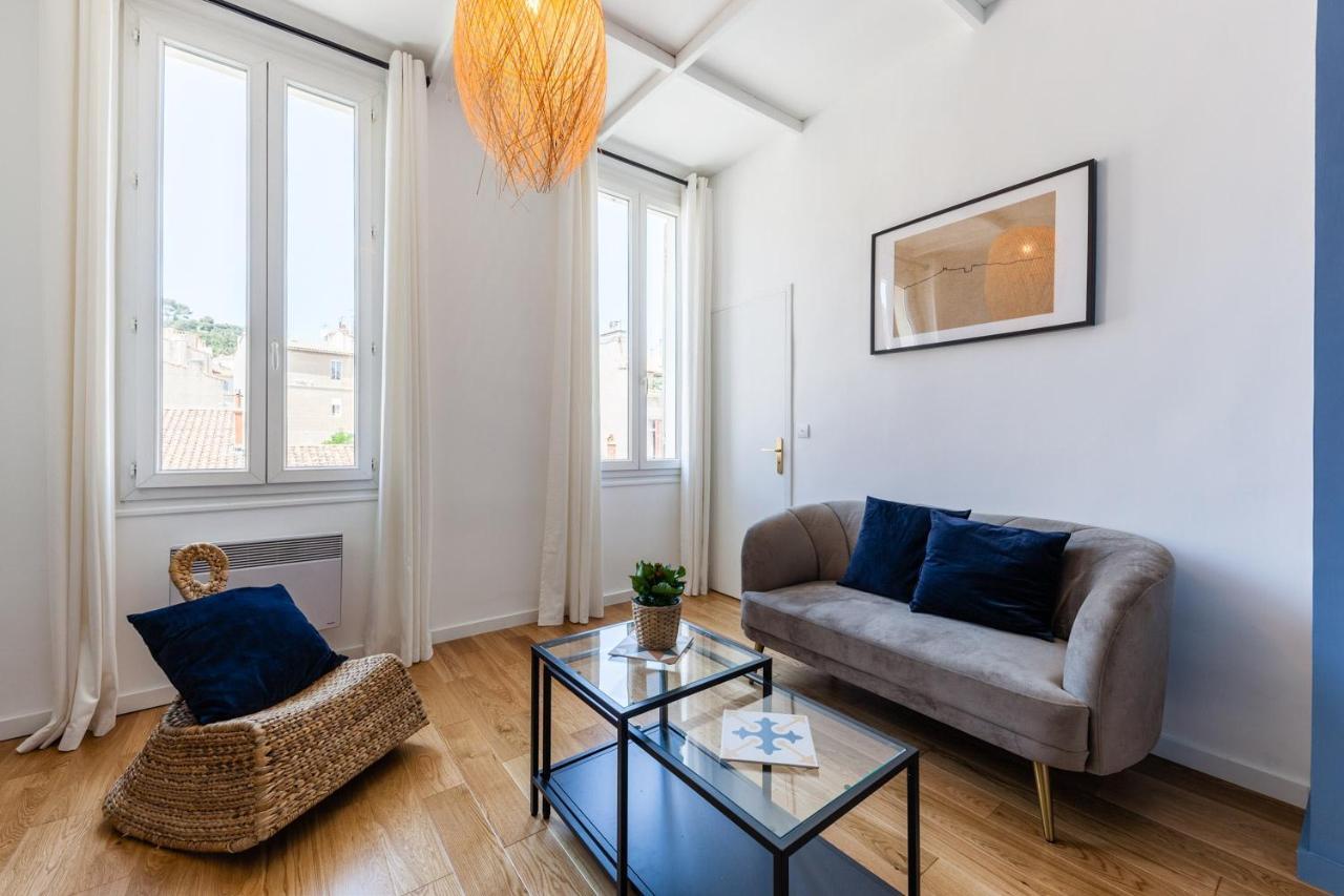La Bonne Mere - Superbe Appartement Vue Notre Dame Marseille Luaran gambar